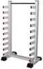 Aerofit A066 Стойка для бодибаров с горизонтальными секциями на 40 шт