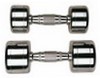 Aerofit DB-CDR-1K/10K Набор хромированных гантелей, 1-10 кг, 10 пар, шаг 1 кг