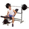 Body Solid GDIB46L, Скамья со стойками универсальная, серия Olympic Benches