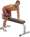 Body Solid GFB350, Скамья горизонтальная, серия Utility Benches