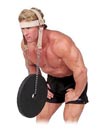 Body Solid MA307V, Упряжь для тренировки мышц шеи (натуральная кожа)