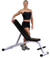 Body Solid PFID125X, Скамья универсальная регулируемая складная, серия Utility Benches