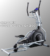 Clear Fit CX 300, Эллиптический тренажёр электромагнитный переднеприводный, серия CrossPower