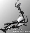 Clear Fit X 450, Эллиптический тренажёр электромагнитный переднеприводный, серия MaxPower