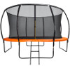 DFC Батут 14 футов (427 см) Trampoline Kengoo с сеткой и лестницей, 14FT-TR-E-BAS