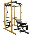 DFC Силовая станция (рама со скамьёй) PowerGym, PK013