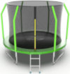 EVO Jump Батут 10 футов с внутренней сеткой и лестницей (зелёный), Cosmo 10ft Green
