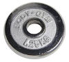Body Gym WP06, Блин хромированный 1.25 кг (внутренний диаметр 31 мм)