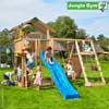 Jungle Gym Детский игровой комплекс Jungle Chalet + Climb Module Xtra