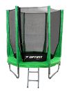 OptiFit Батут Jump 6 футов (1,83 м), зеленый