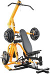 Powertec WB-LS14, Силовая скамья с нагрузкой рычагами Lever Gym TM