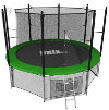 Unix Батут Unix Line 6 футов Inside (с внутренней защитной сетью) Green (зелёный)