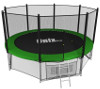 Unix Батут Unix Line 12 футов Outside (с внешней защитной сетью) Green (зелёный)