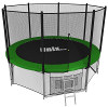 Unix Батут Unix Line 6 футов Outside (с внешней защитной сетью) Green (зелёный)
